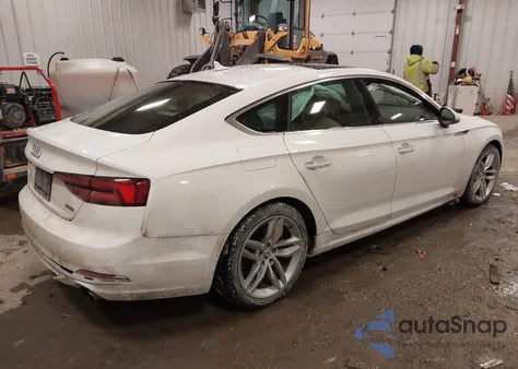 2019 Audi A5 45 Premium z USA, uszkodzony, nr VIN WAUANCF55KA059517